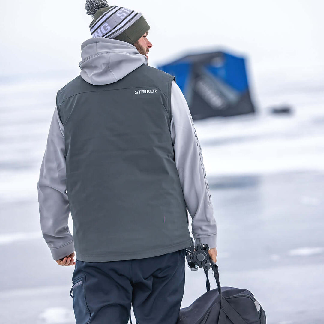 Shield Float Striker | Men's Shield Float Vest - Gunmetal | Fishing Apparel