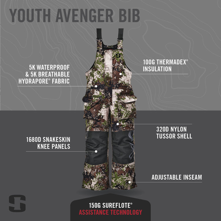 Youth Avenger Bib - Transition