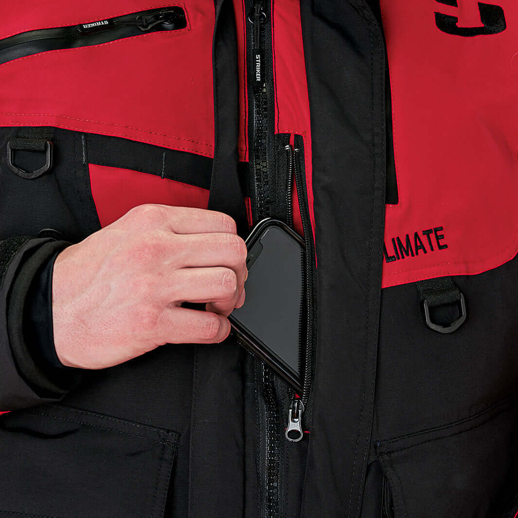 Climate Jacket - Red/Black