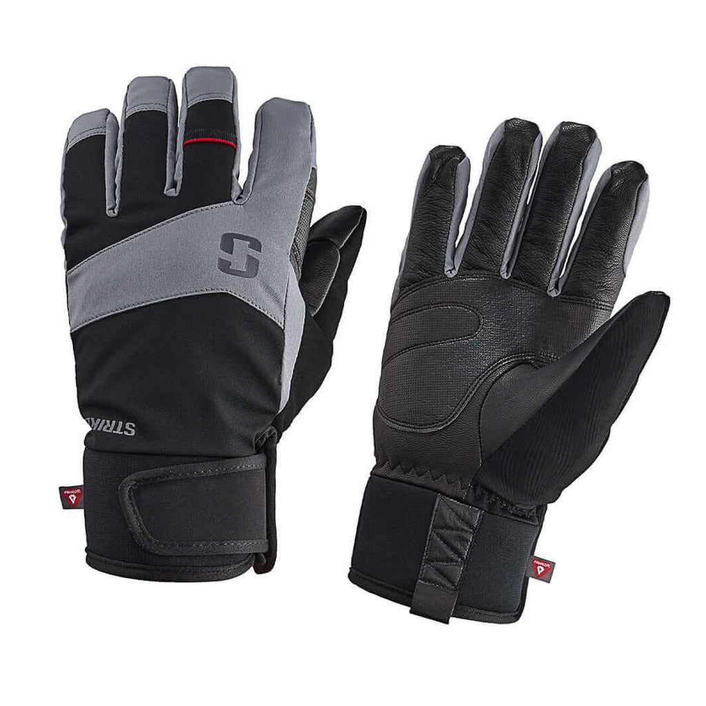 Striker Predator Ice Fishing Gloves. Black/Gray - Gagnon Sporting Goods