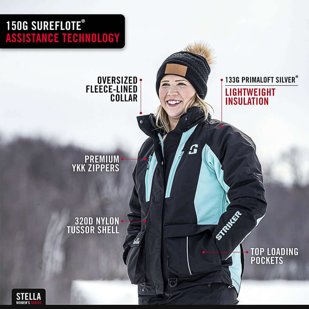 Striker Women's Stella Ice Fishing Winter Jacket - Veil Stryk
