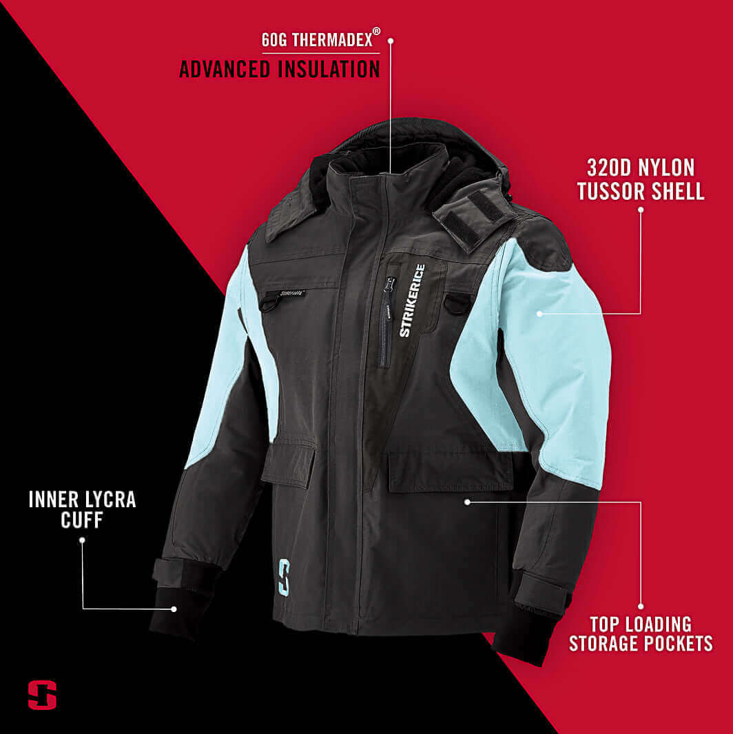 Youth Predator Jacket Black Frost