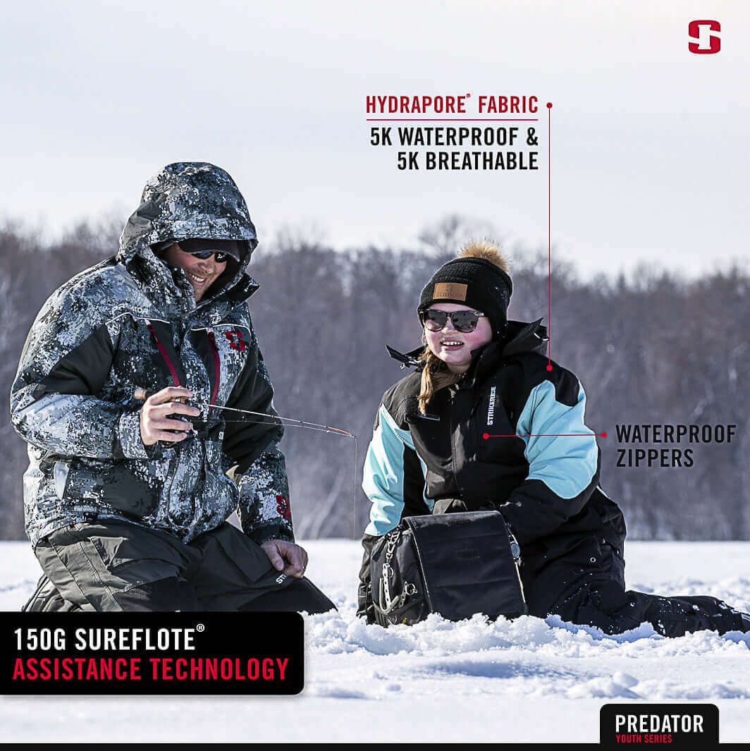 Striker Youth Predator Ice Fishing Winter Jacket Frost Ice Suits