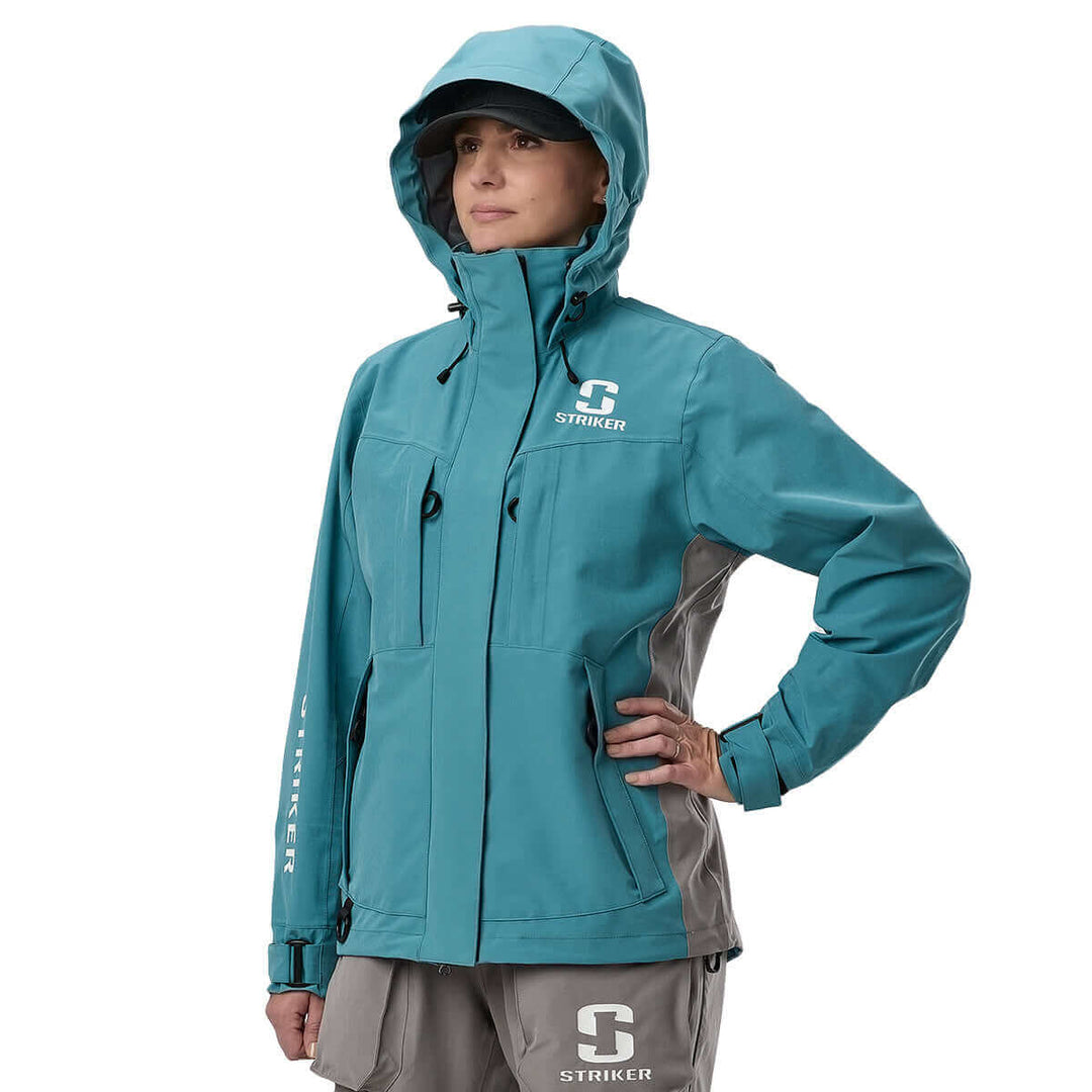 Striker Women's Adrenaline Rain Jacket Blue / Small