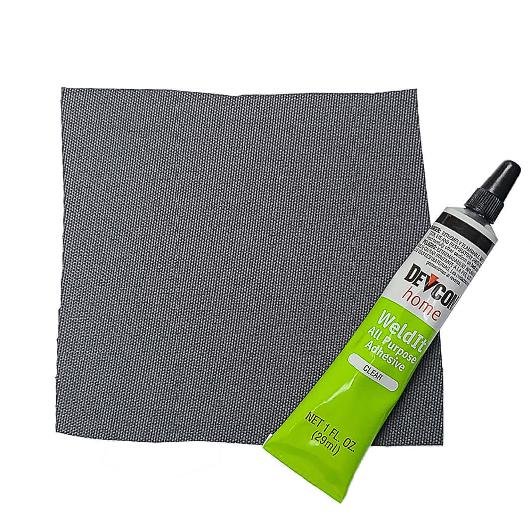 Patch Kit - 600D Polyester Shell - Gray