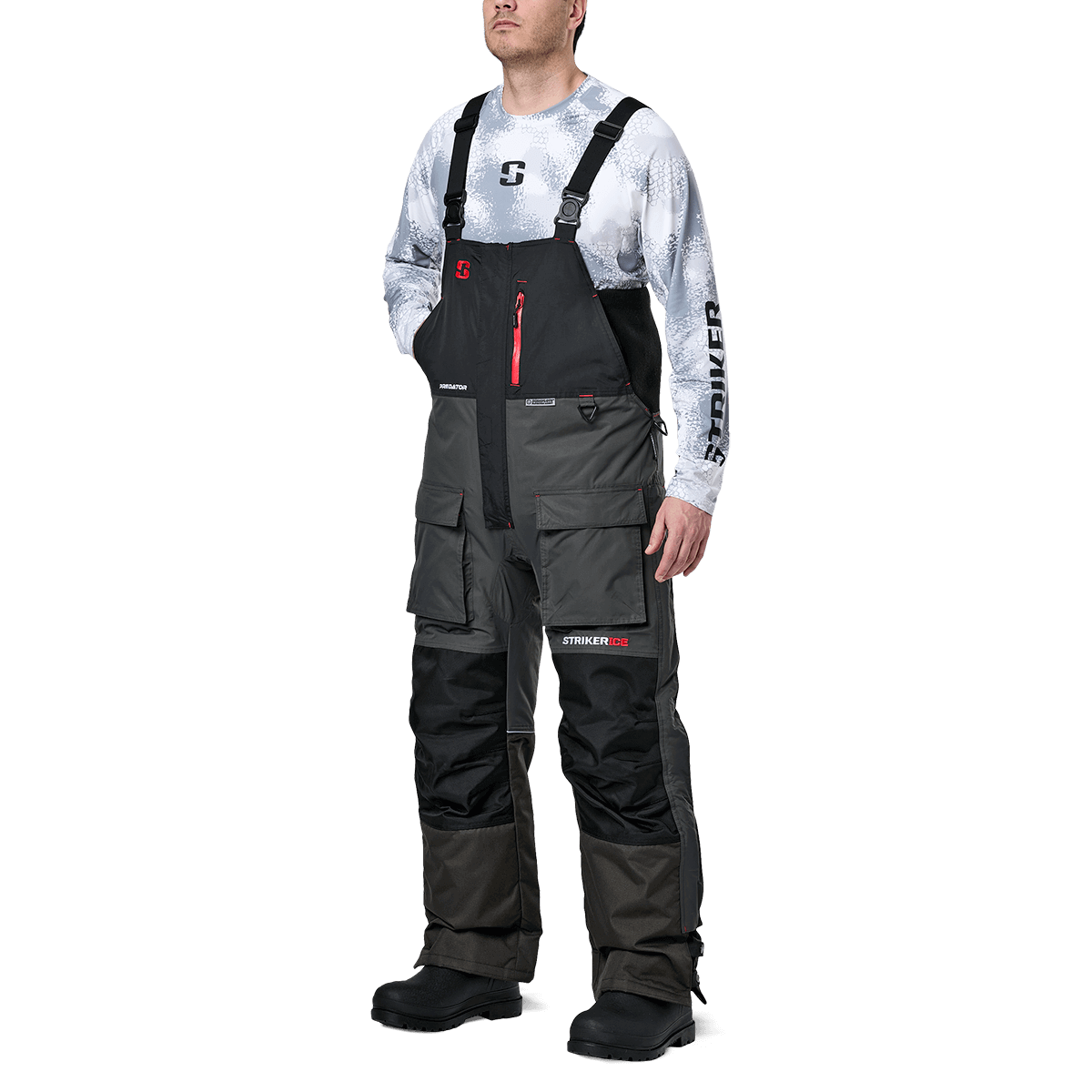 Striker Predator Ice Fishing Bibs Ice Fishing Suits