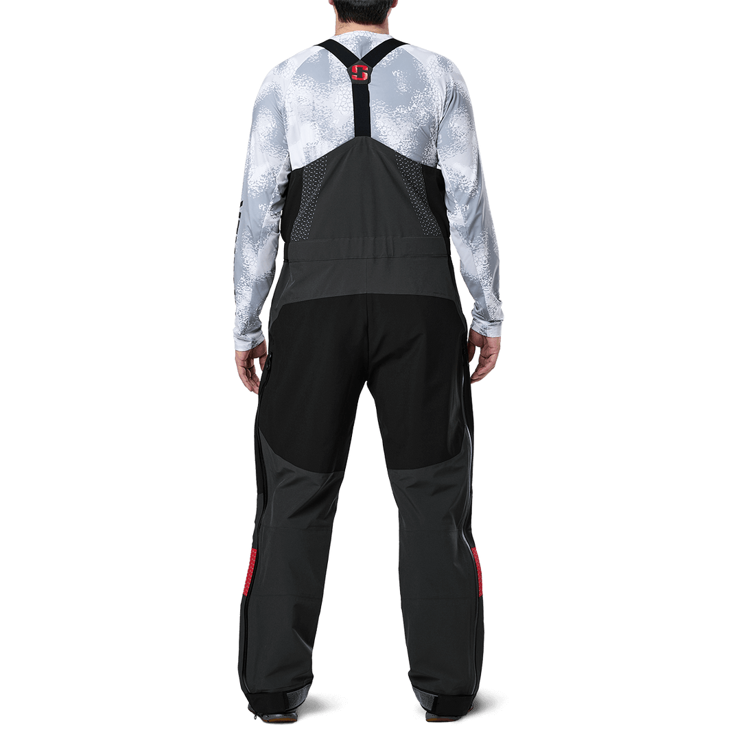 Striker Ice Men's Denali Insulated Waterproof Fishing Rain Bib - Black - M  - Black M