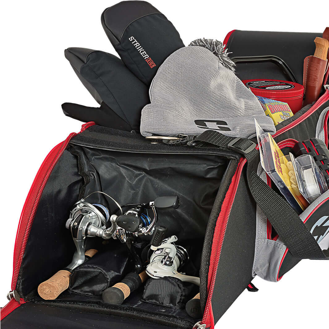Fishing Tackles Storage Backpack With Cooler Large Fishing Bag