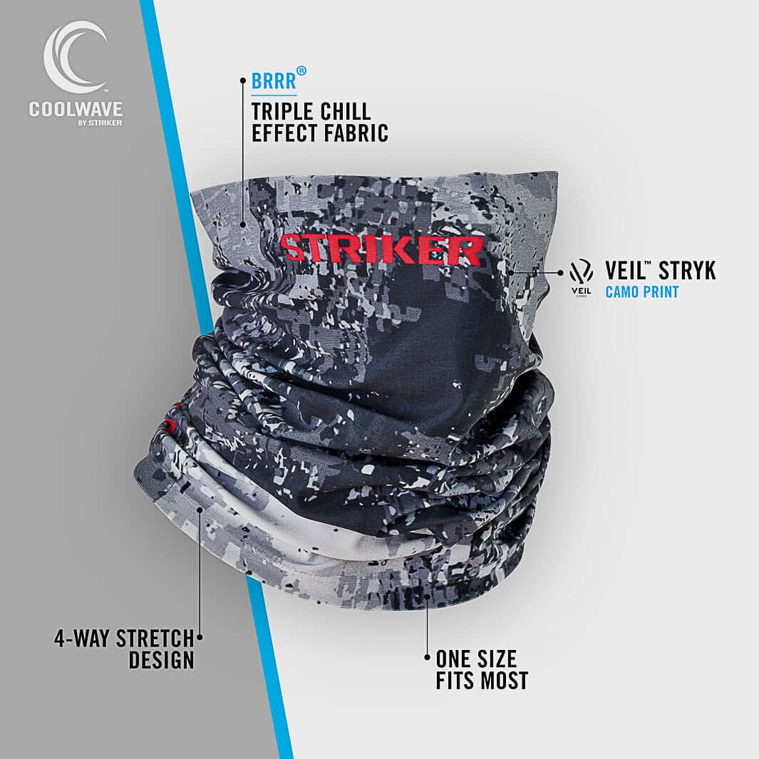 Stretch Fit brrr® Gaiter - Veil Stryk