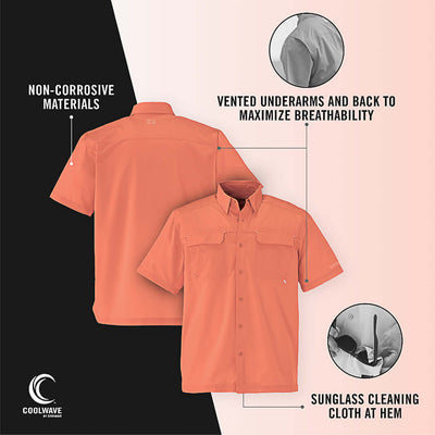 Sanibel Bay Shirt - Coral