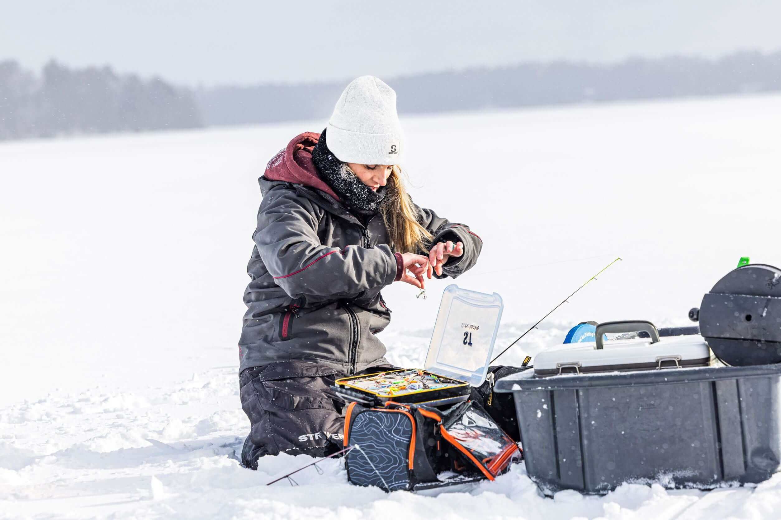 Ice best sale fishing hat