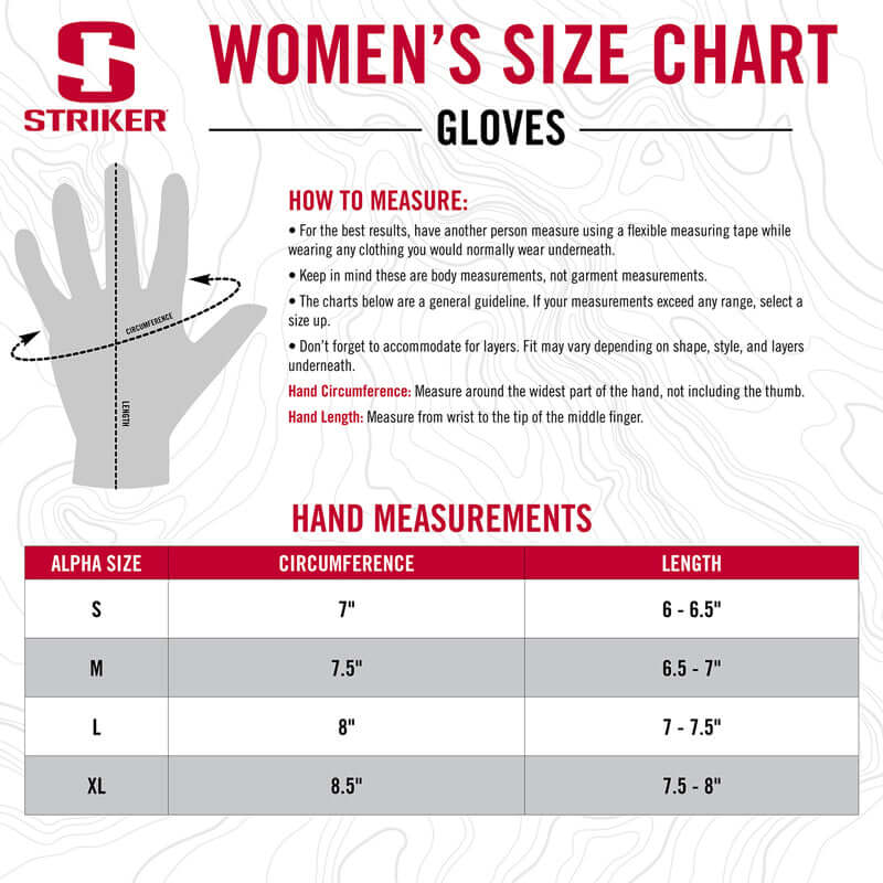 Striker, Women's Mirage Gloves
