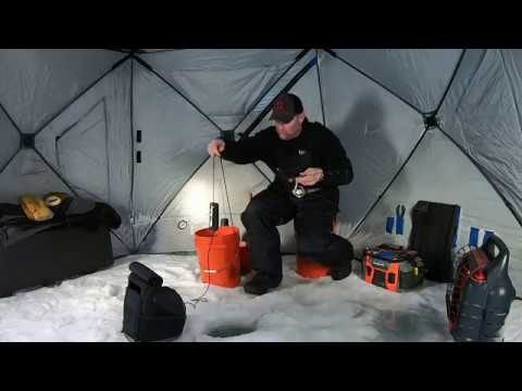 Striker Ice Fishing Bibs HIDDEN Beverage / Bait Cup Holder